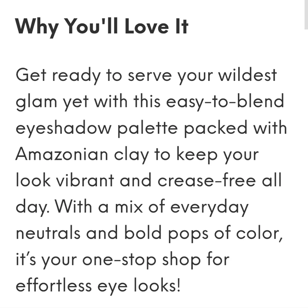 tarte glamazon amazonian